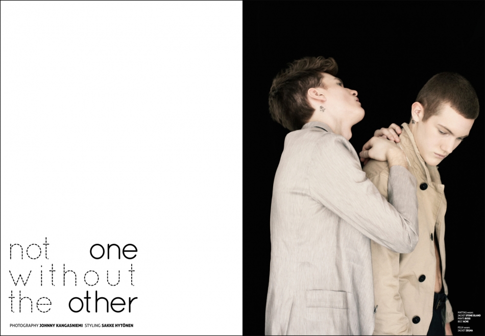Not one without the other Not one without the other