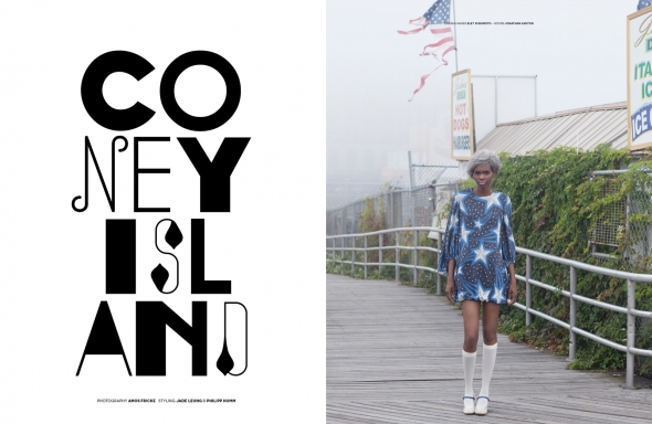 dress & shoes Eley Kishimoto - socks Jonathan Ashton