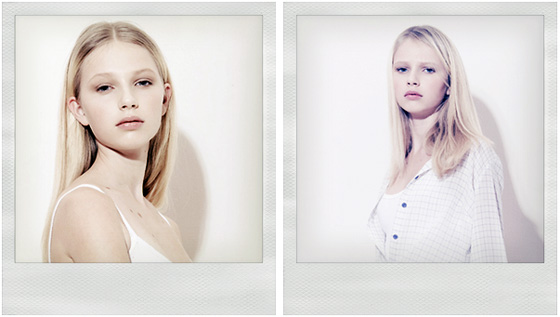 Merel / images courtesy Models In Company Merel / images courtesy Models In Company