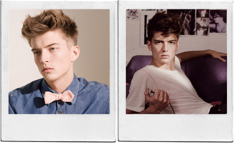 Dustin / images courtesy Wings Model Management Dustin / images courtesy Wings Model Management
