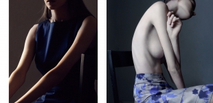 Left: dress Gant. Right: skirt Hugo Boss - necklace vintage.