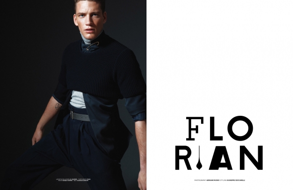 jacket & pullover Jil Sander - turtleneck Zara - pants Kenzo Homme - belt Giorgio Armani
