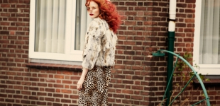 (13) fur jacket Steffan Schraut - dress Luisa Spagnoli