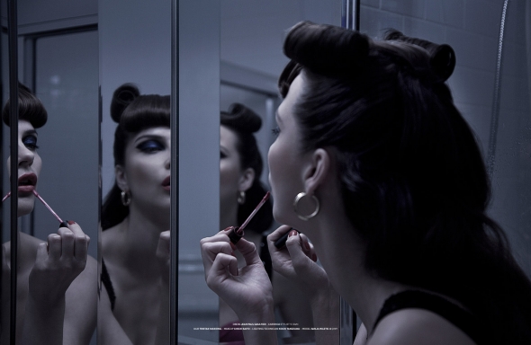 dress Jean Paul Gaultier - earrings stylist’s own.