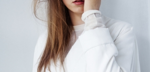 Anna (@ Brand) photographed by Diana Luganski, styling Suvi Poutiainen