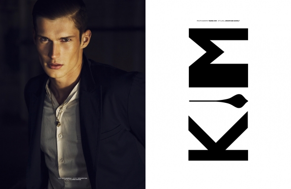 shirt Rochambeau - jacket Richard Chai - necklace Chris Habana