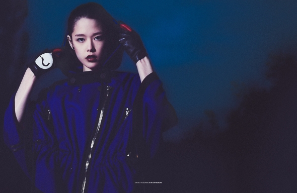 jacket & gloves JC de Castelbajac.