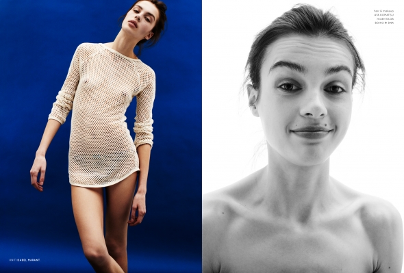 Left: knit Isabel Marant.