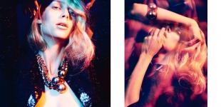 parallaxis2 Left: Jacket Alexander Wang, necklace ASOS. Right: Cuff Stella McCartney, jacket Alexander Wang.