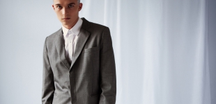 the pain must feel like snow (3) Lauri wears two piece suit Laitinen, shirt vintage.