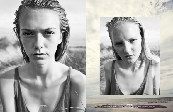 Hanna & Emelie wear tank tops Fluxus