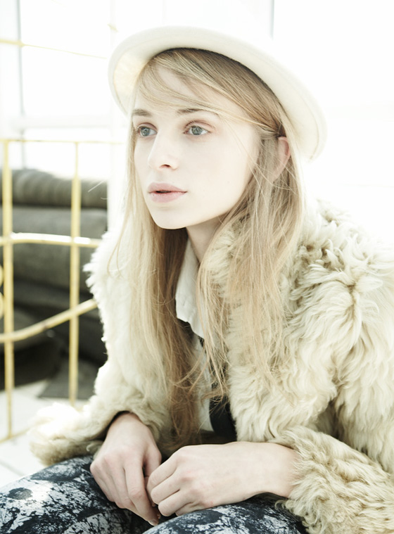 Nadezhda Ruf photographed by Sasha / image courtesy Sasha Nadezhda Ruf photographed by Sasha / image courtesy Sasha